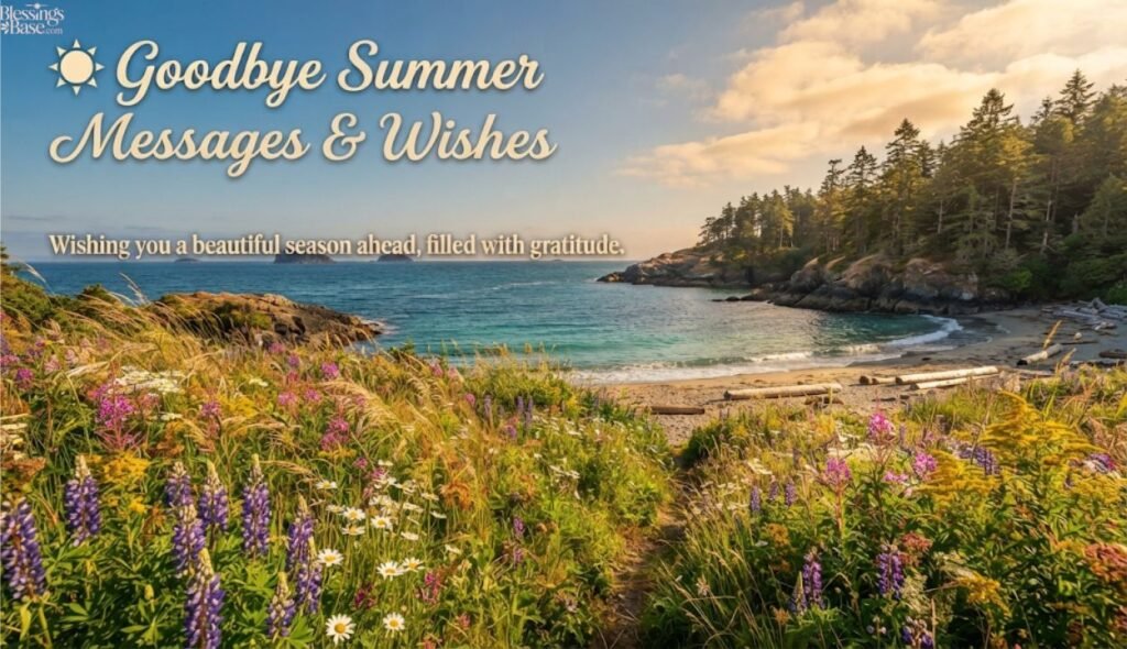 βοΈ Goodbye Summer Messages & Wishes