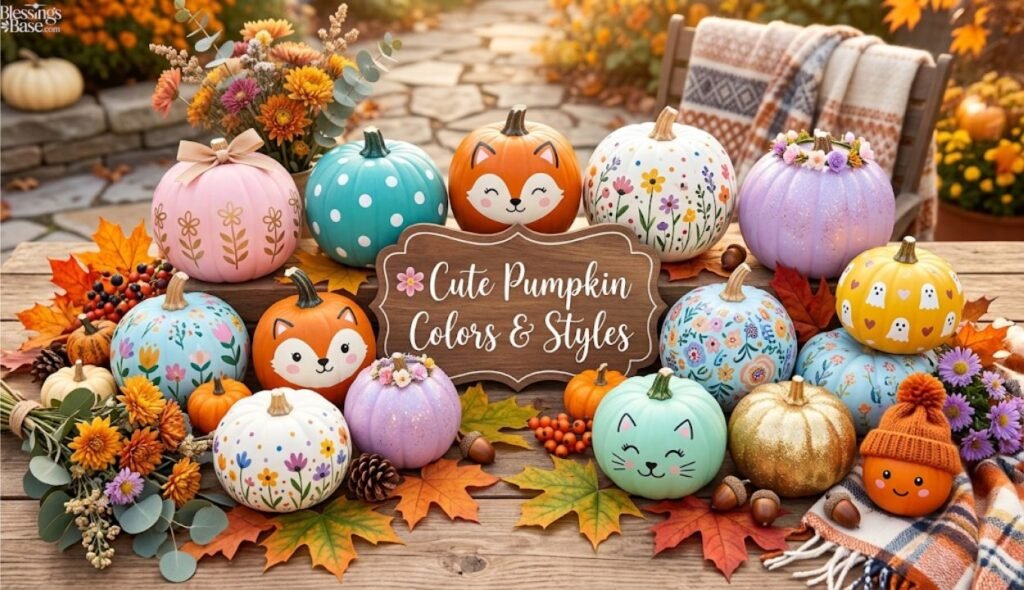 πΈ Cute Pumpkin Colors & Styles