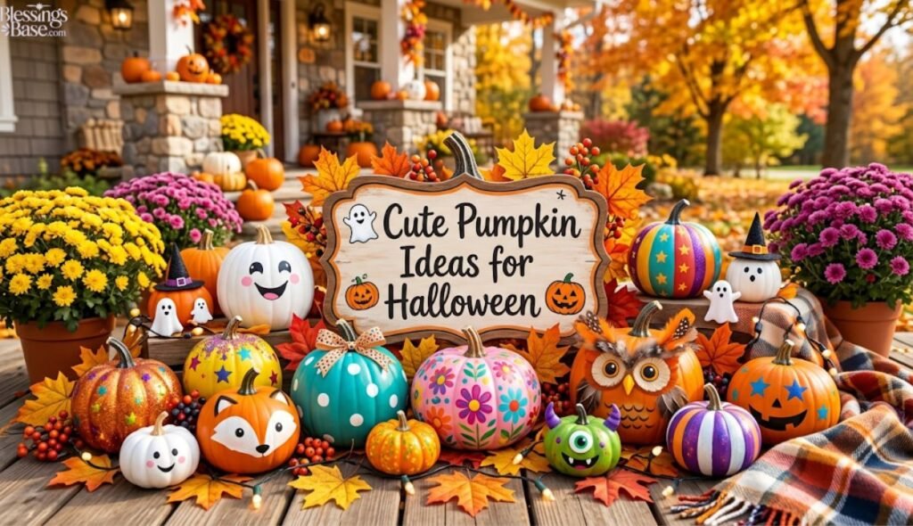π» Cute Pumpkin Ideas for Halloween