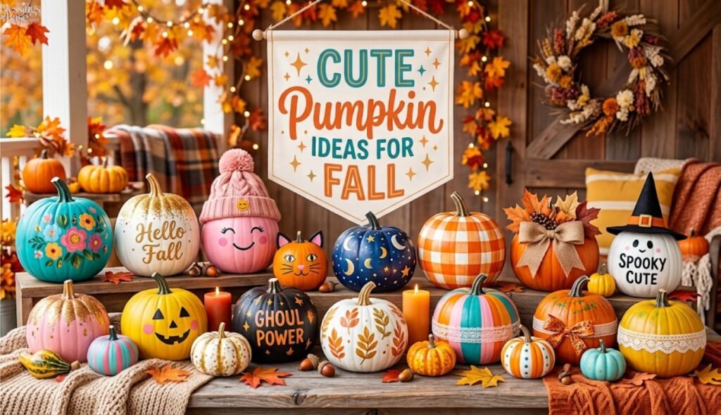 🎃 150+ Cute Pumpkin Ideas for Fall
