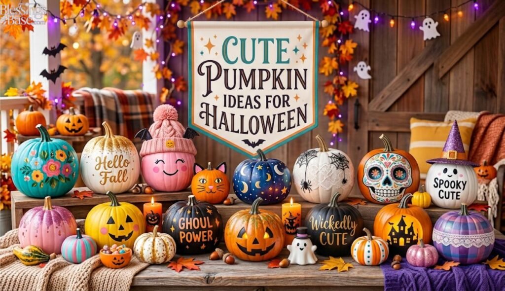 👻 Cute Pumpkin Ideas for Halloween