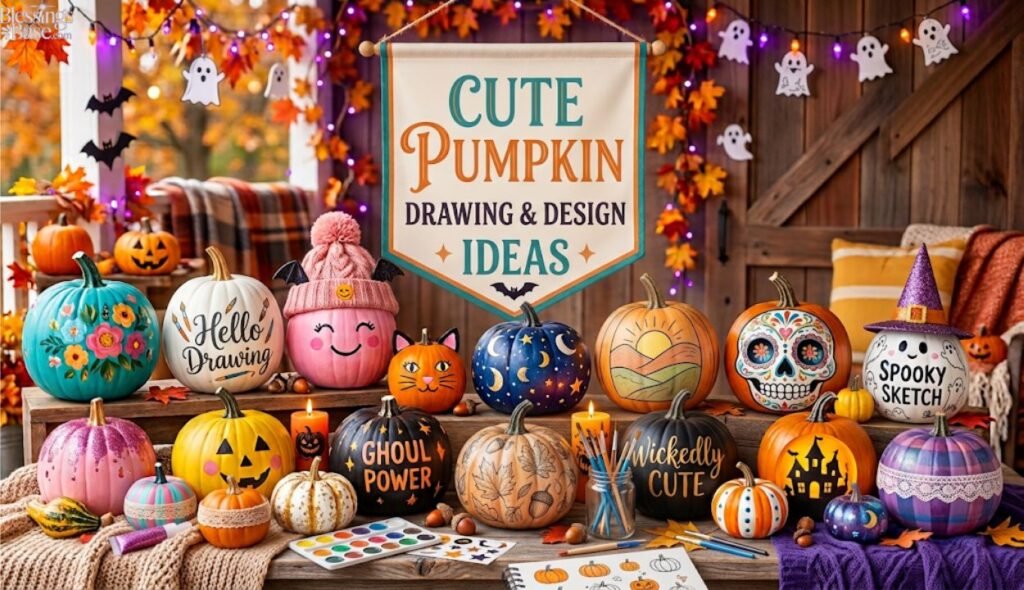 ✏️ Cute Pumpkin Drawing & Design Ideas