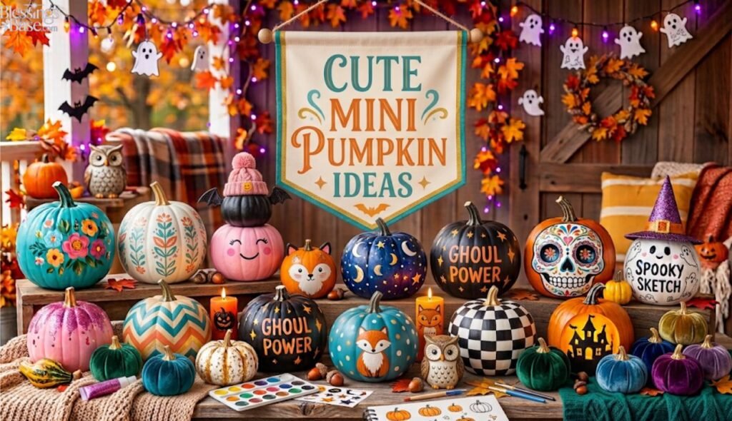 🎃 Cute Mini Pumpkin Ideas
