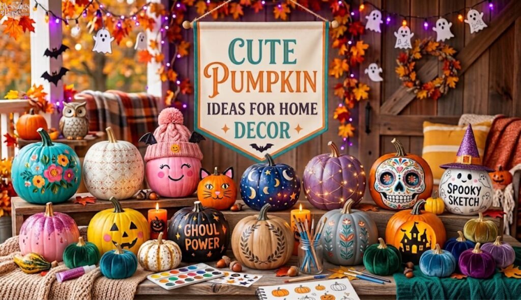 🏡 Cute Pumpkin Ideas for Home Decor