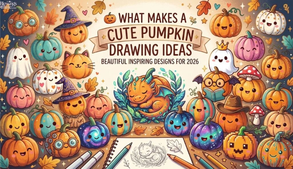 ✏️ 100+ Cute Pumpkin Drawing Ideas