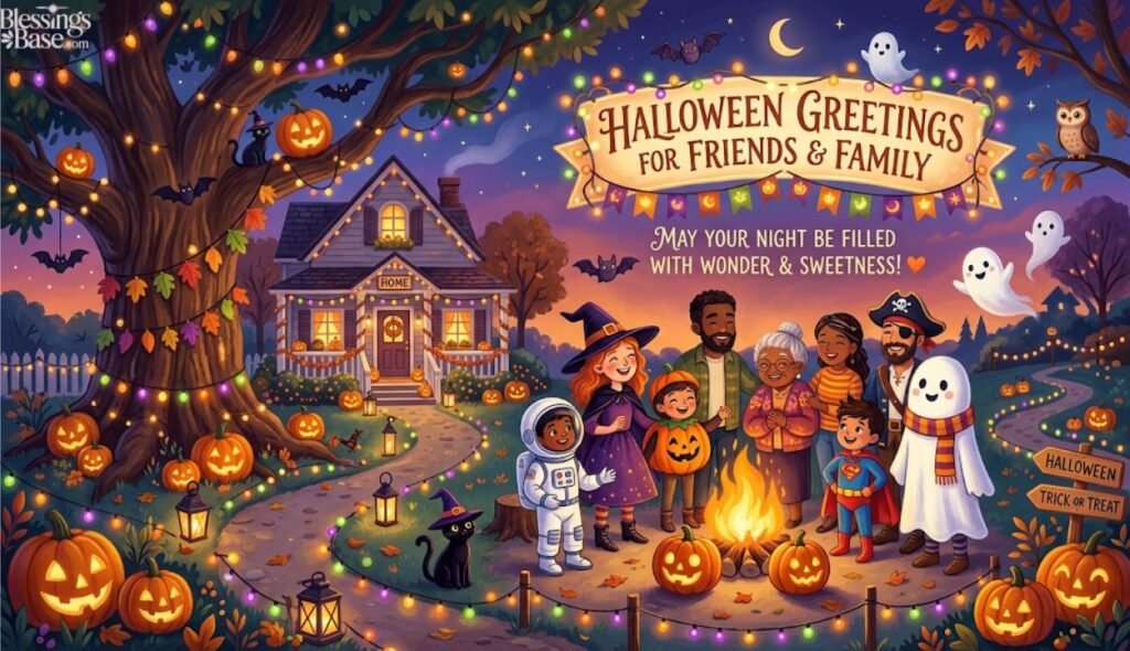 ❤️ Halloween Greetings for Friends and Family
