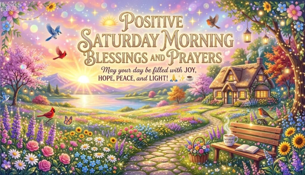 🌅 Positive Saturday Morning Blessings and Prayers