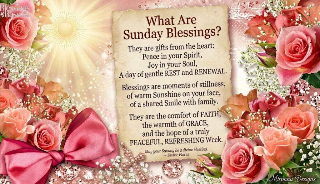 🌞 Sunday Blessings with Positive Thoughts