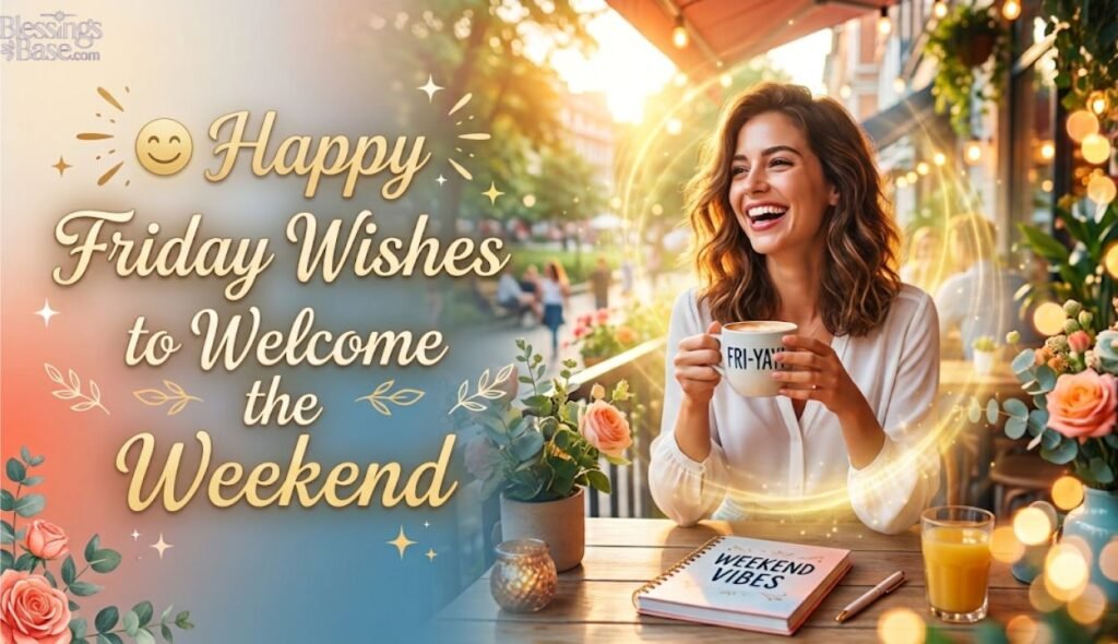 😊 Happy Friday Wishes to Welcome the Weekend