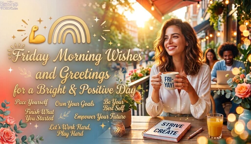 ☀️ Friday Morning Wishes and Greetings