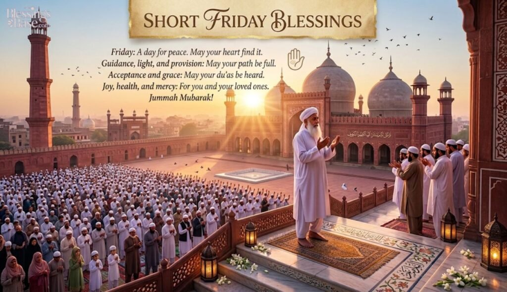 ✍️ Short Friday Blessings and Prayers to Share