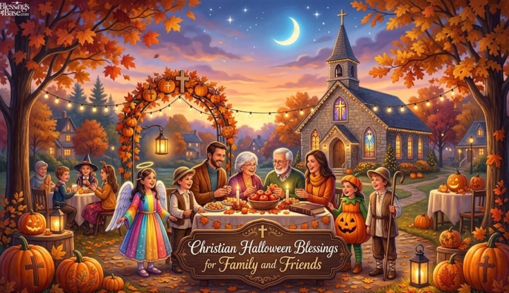⛪ Christian Halloween Blessings for Family and Friends