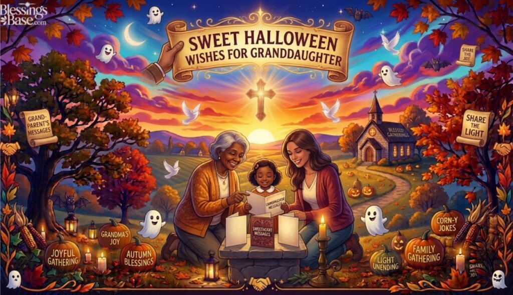 👧 Sweet Halloween Wishes for Granddaughter
