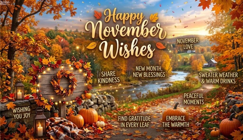 🎉 Happy November Wishes for Everyone