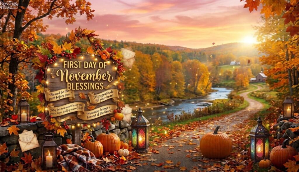 🗓️ First Day of November Blessings, Wishes, and Prayers