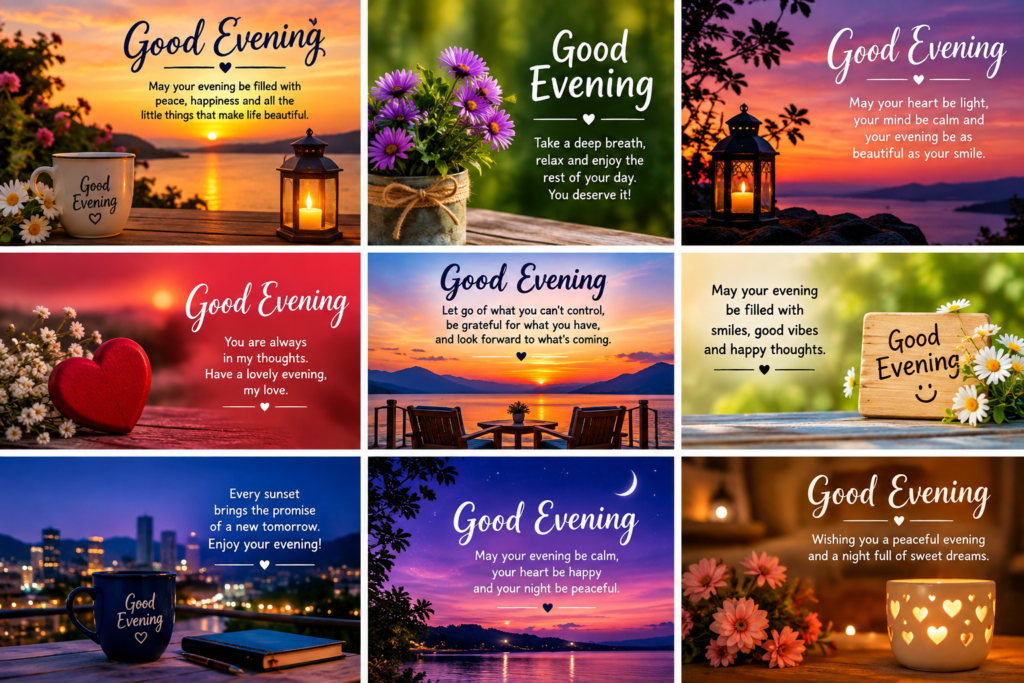 🌇 Good Evening Images