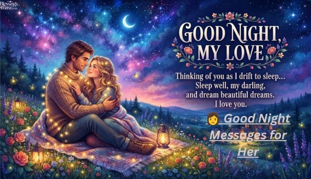 👩 Good Night Messages for Her
