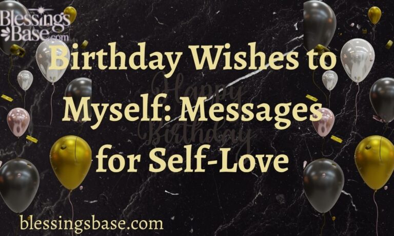 Birthday Wishes to Myself