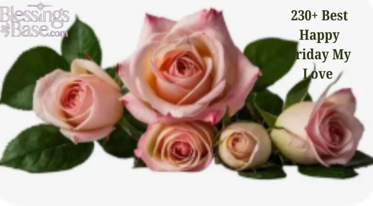 230+ Best Happy Friday My Love