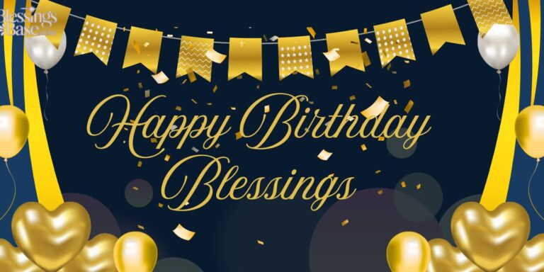 Happy Birthday Blessings