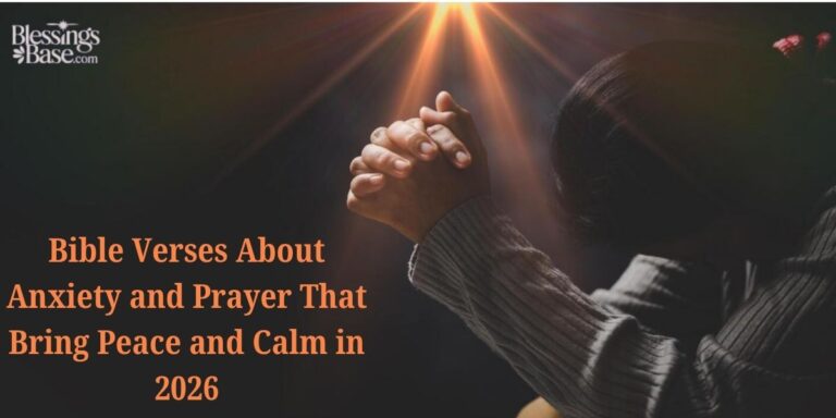 Bible Verses About Anxiety and Prayer That Bring Peace and Calm in 2026