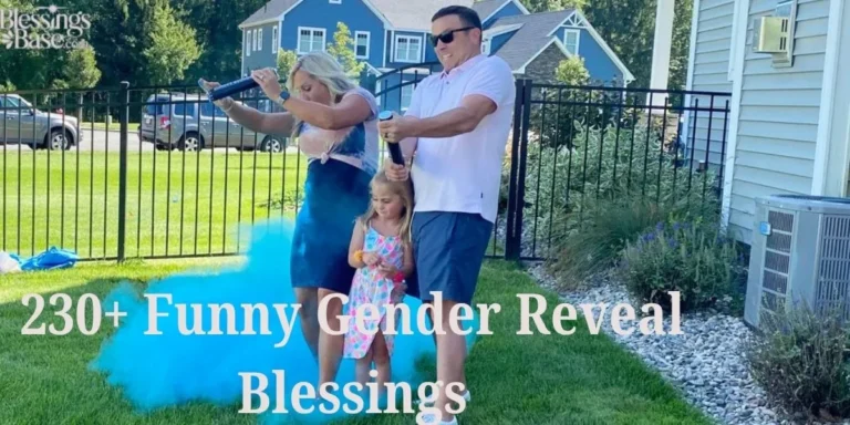 230+ Funny Gender Reveal Blessings