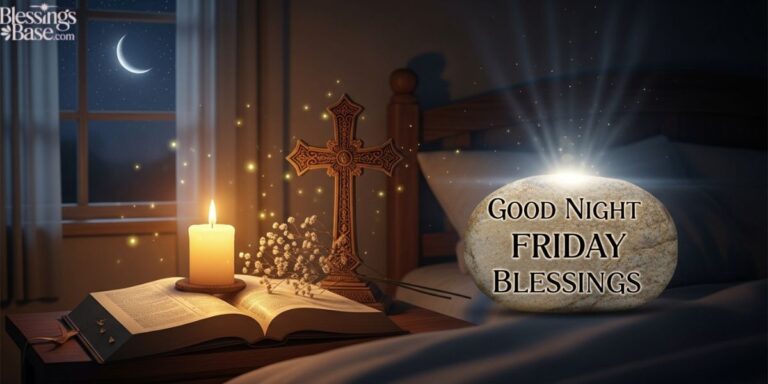 129+ Beautiful Good Night Friday Blessings