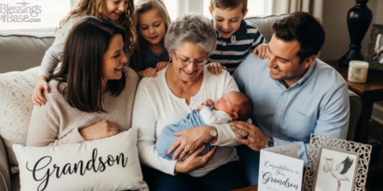 230+ Sweet Congratulations on Your Grandson