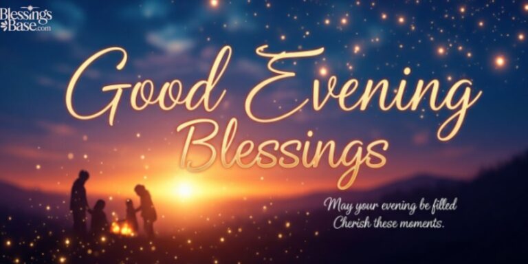 Good Evening Blessings Images and Quotes for Friends