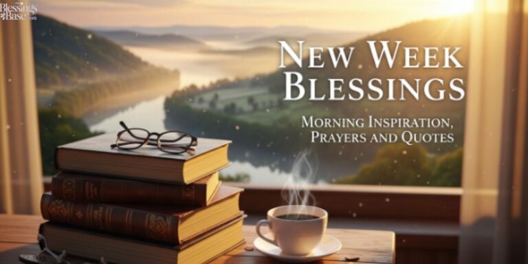 135+ New Week Blessings for Morning Inspiration
