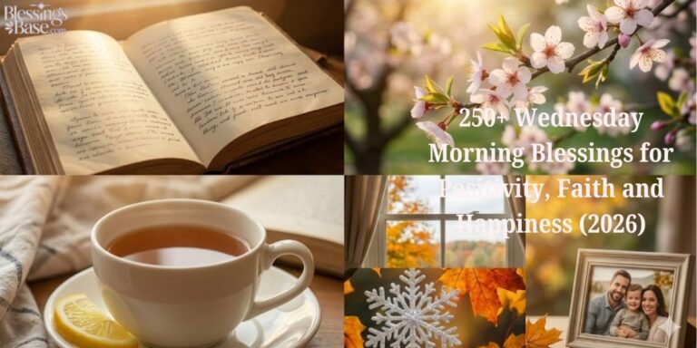 250+ Wednesday Morning Blessings for Positivity, Faith and Happiness (2026)