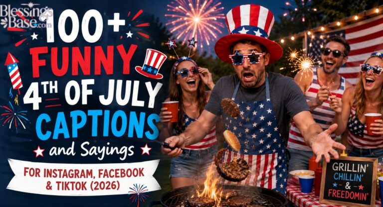 100+ Funny 4th of July Captions and Sayings for Instagram, Facebook & TikTok (2026)