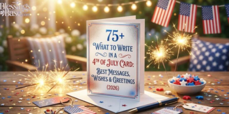 Happy 4th of July Card Messages