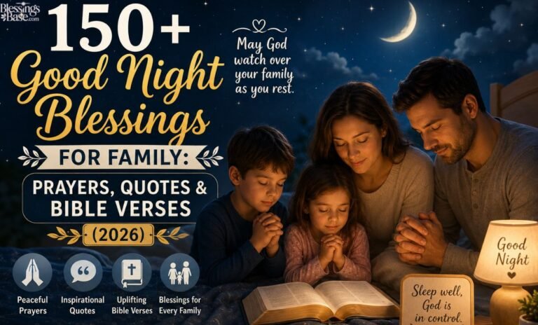 150+ Good Night Blessings for Family