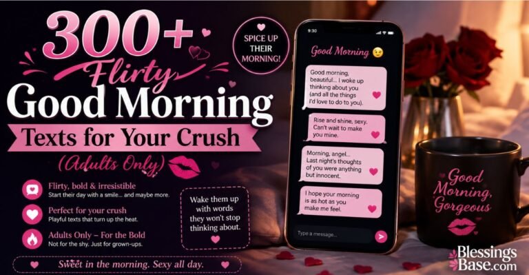 300+ Flirty Good Morning Texts