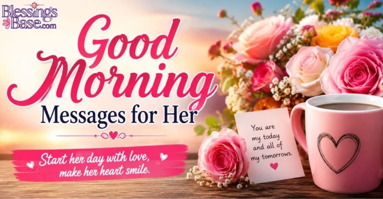150+Good Morning Messages for Her