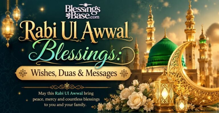 Rabi Ul Awwal Blessings: