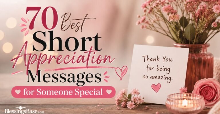 70 Best Short Appreciation Messages