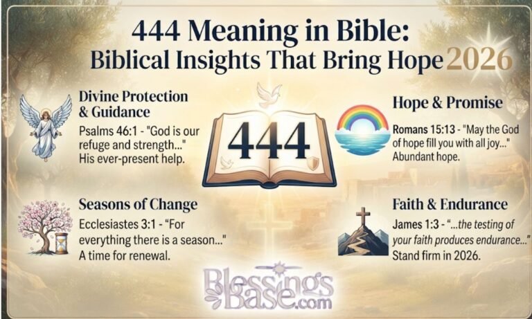 444 Meaning in Bible: