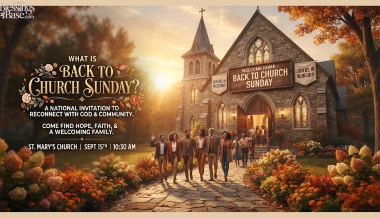 Back to Church Sunday