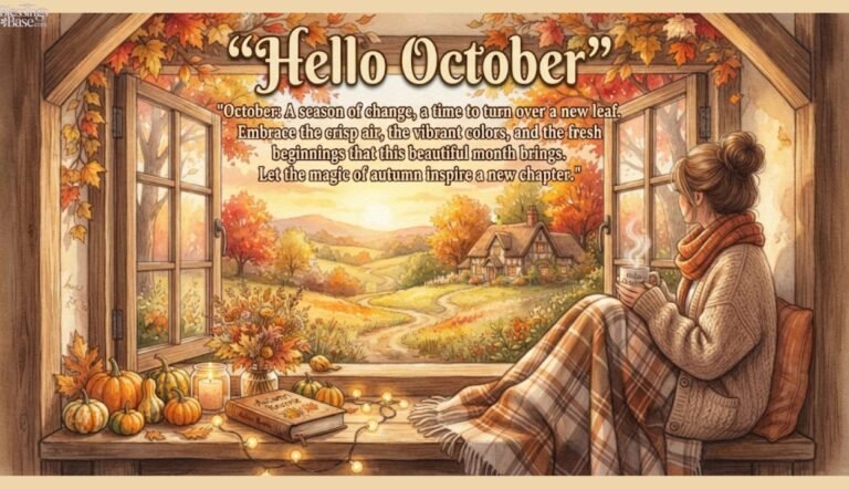Hello October Quotes and Images: