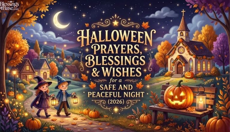 🎃 Halloween Prayers, Blessings & Wishes