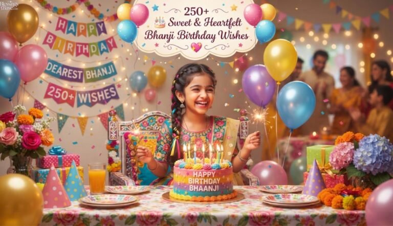 250+ Sweet & Heartfelt Bhanji Birthday Wishes