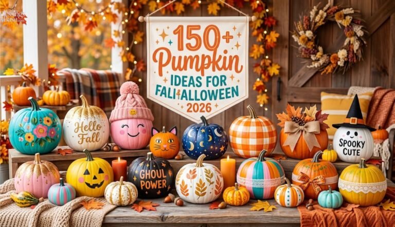150+ Cute Pumpkin Ideas for Fall